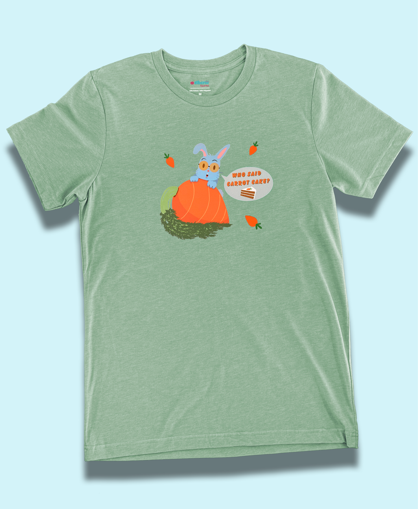 Who Said Carrot Cake? Graphic Tee - Unisex T-Shirt
