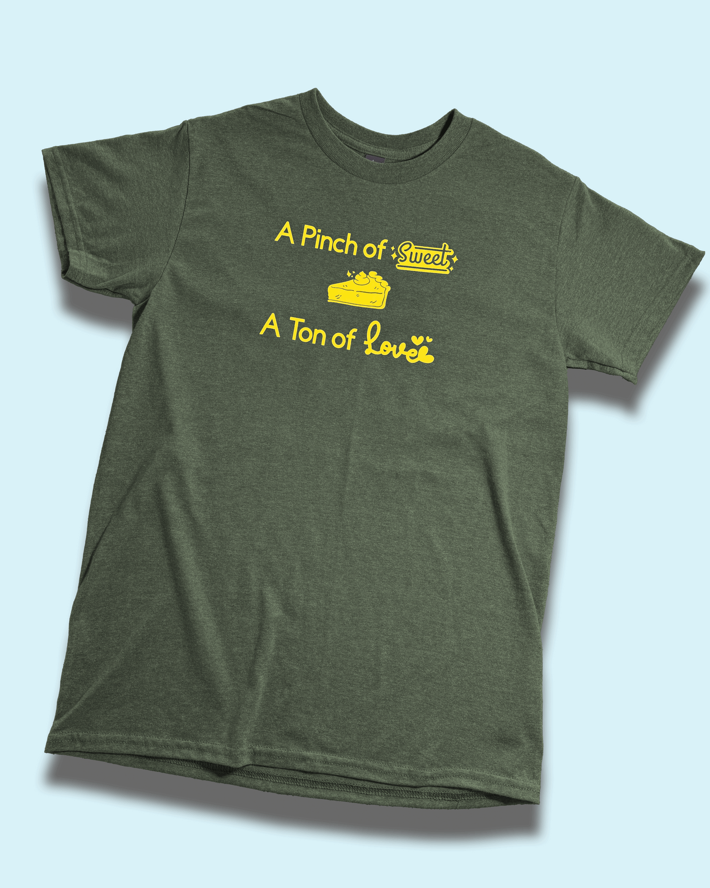 A Pinch of Sweet A Ton of Love - Baking Graphic Tee, T-Shirt