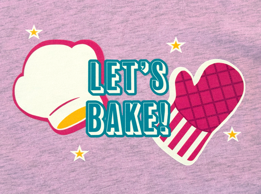 Let's Bake! Graphic tee - Unisex T-Shirt