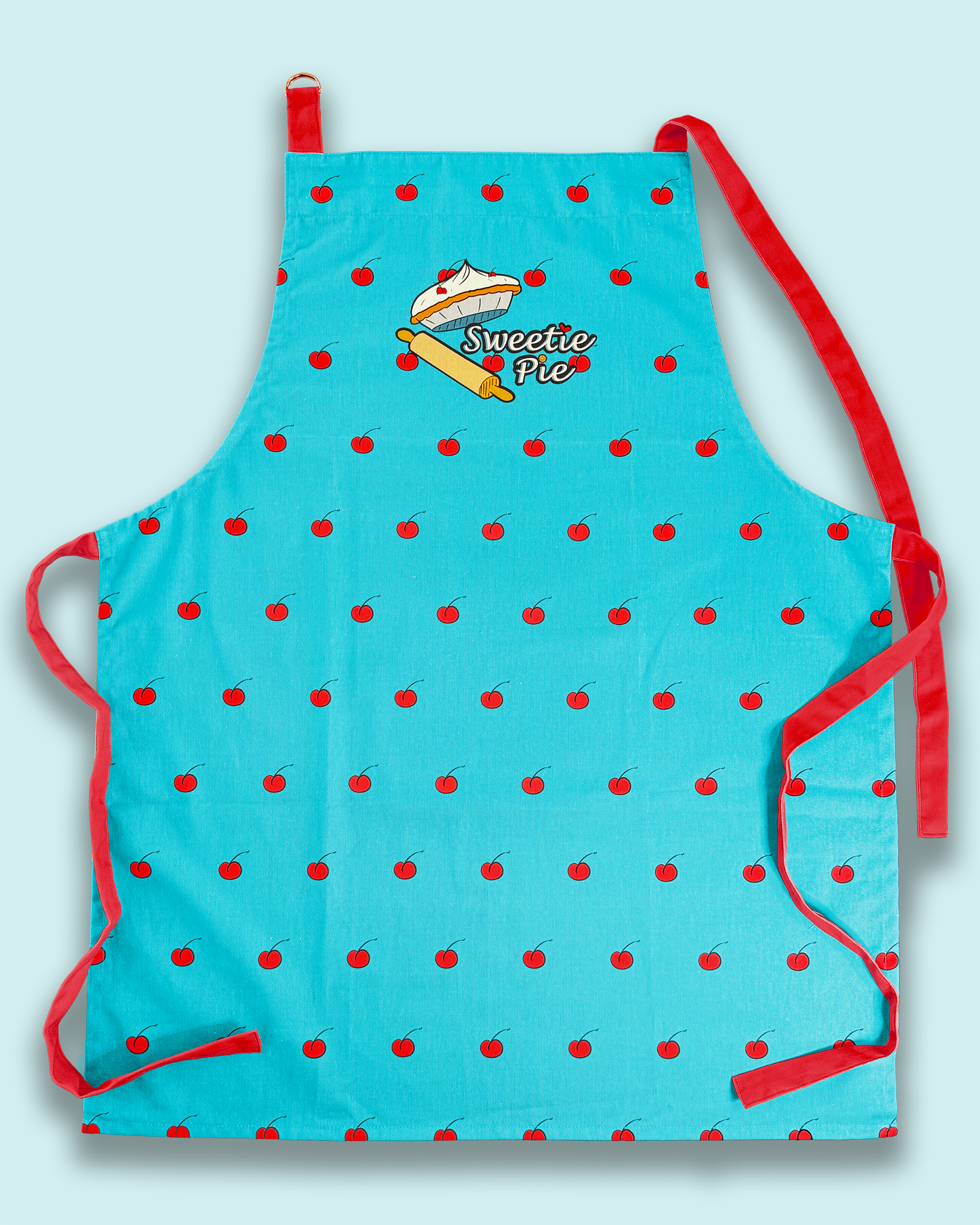 Sweetie Pie Cherry Apron - Premium 100% cotton twill fabric