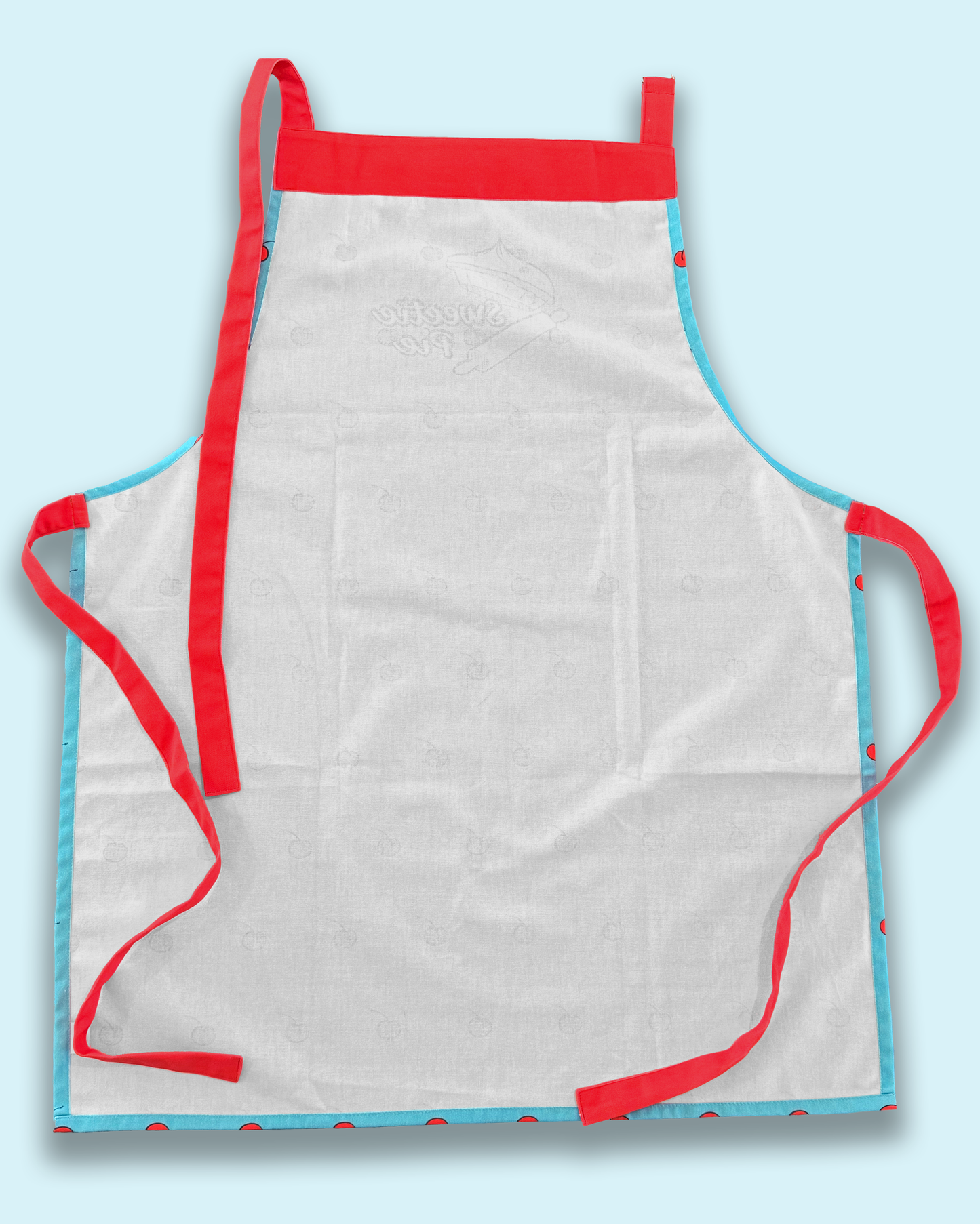 Sweetie Pie Cherry Apron - Premium 100% cotton twill fabric